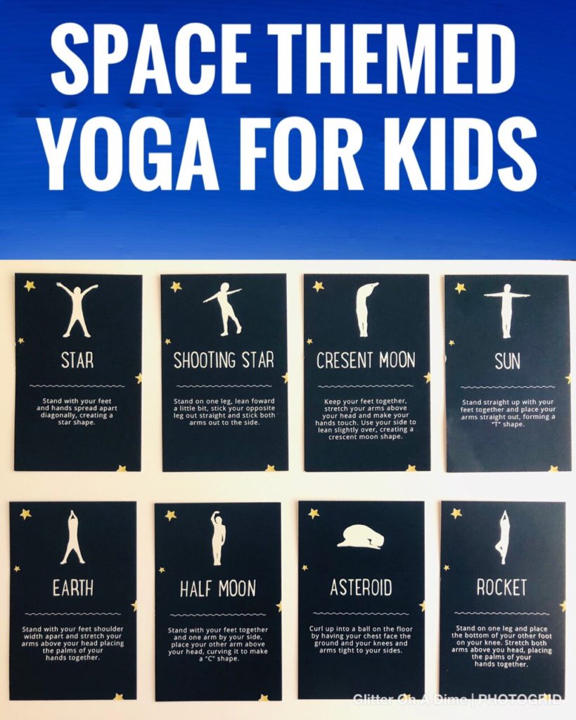 Space Themed Yoga for Kids