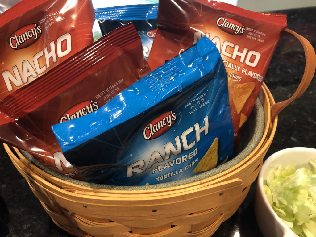 Walking Taco Station with Aldi Snack Chips