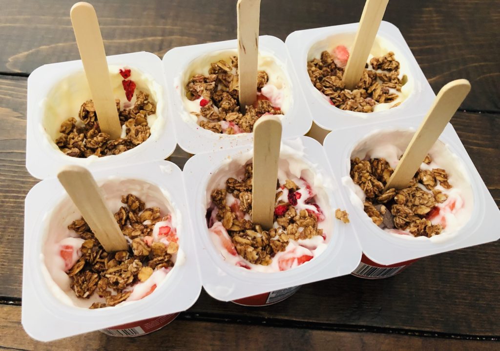 Yogurt Parfait Pops