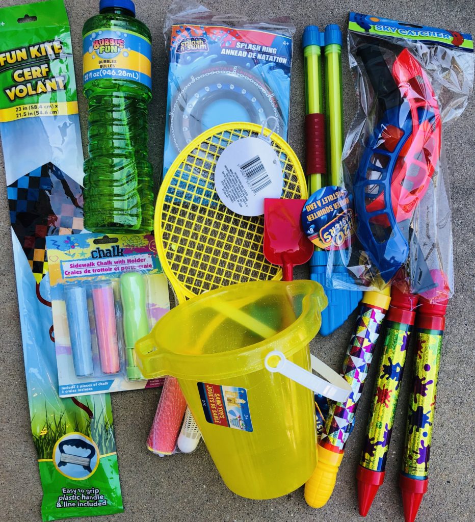 Summer Fun Basket Items