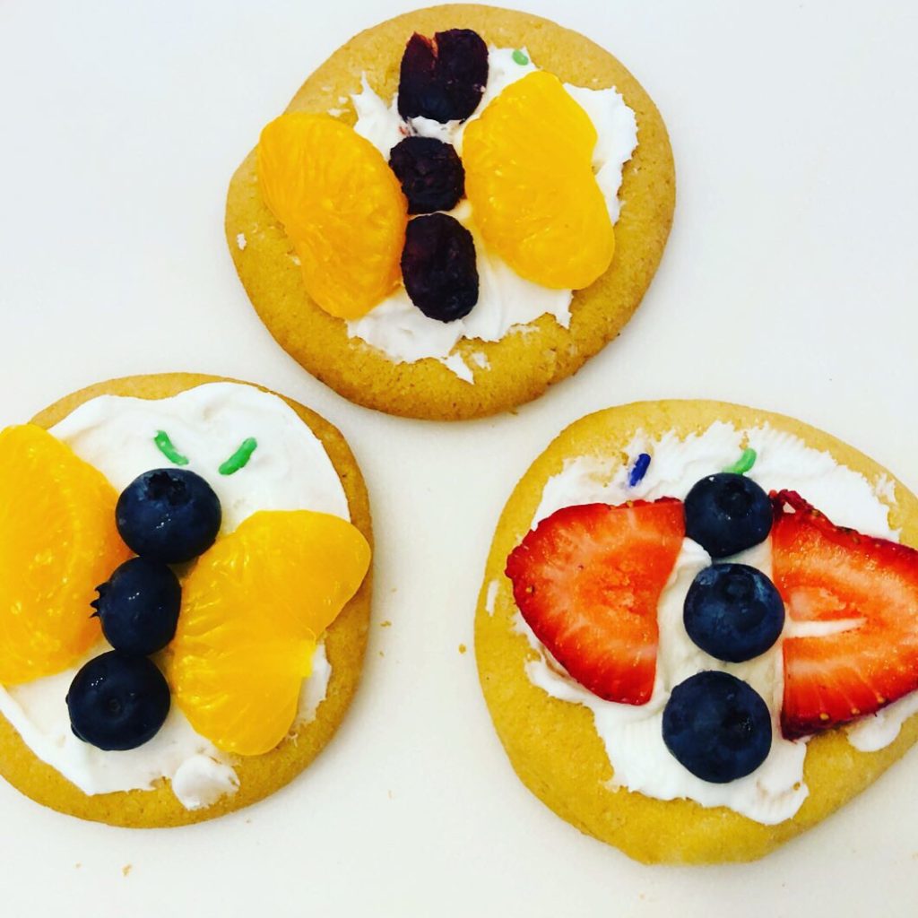 Butterfly Fruit Cookies - Kids in the Kitchen Craft