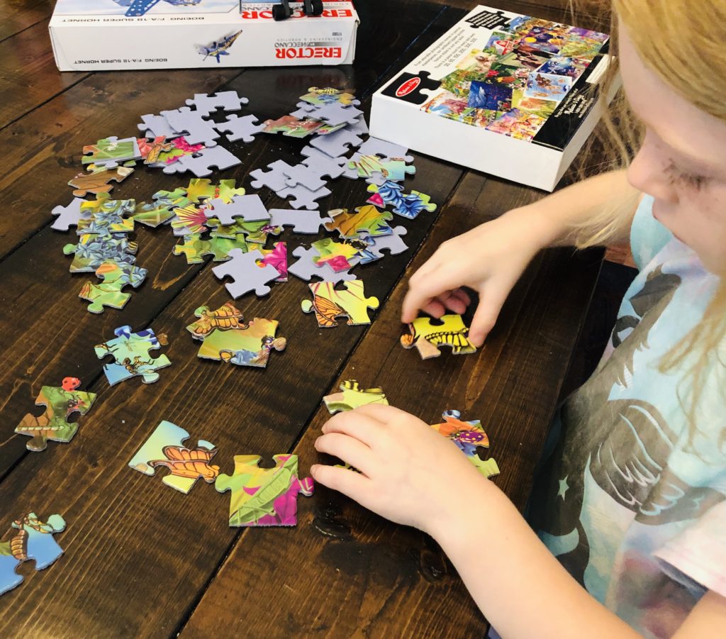 Butterfly Puzzle - summer activity