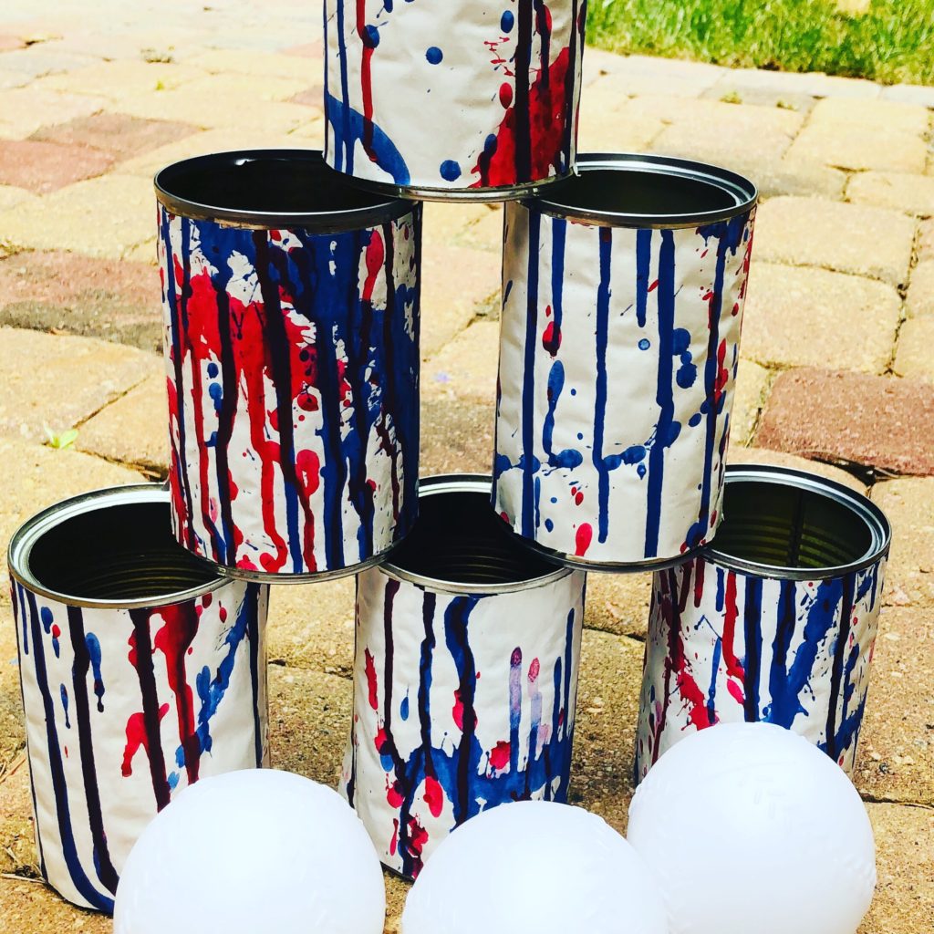 Tin Can Toss Game 