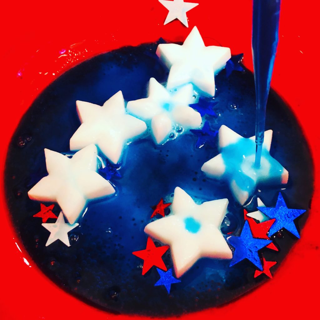 Frozen Fizzy Stars Experiment