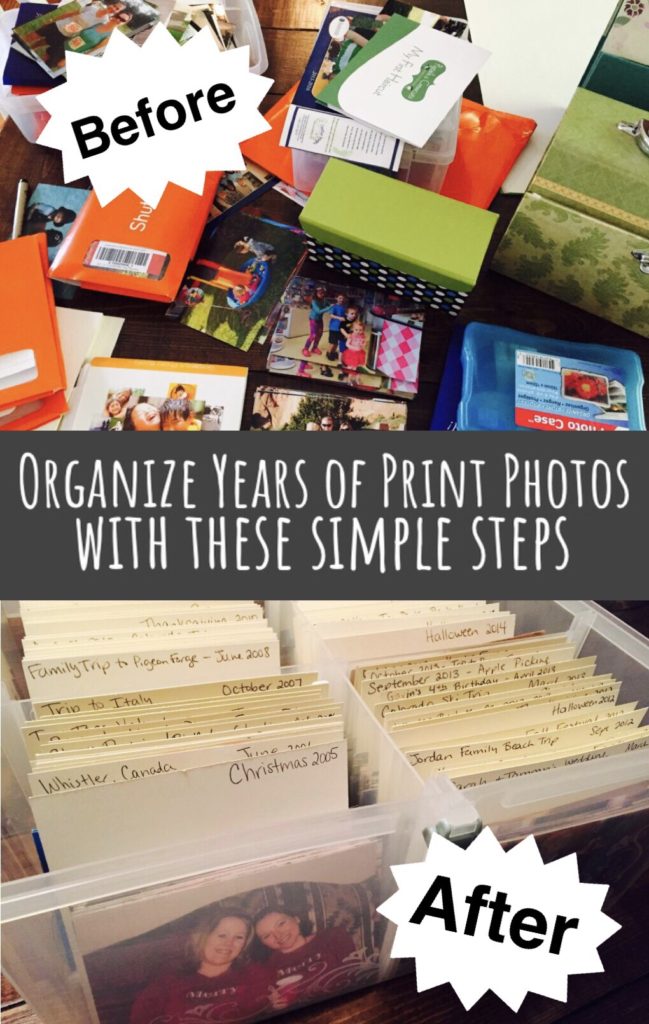 Organize Years of Print Photos with this Simple Steps