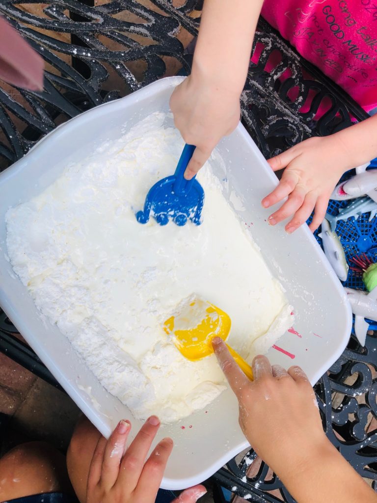 Shark Ocean Oobleck Instructions