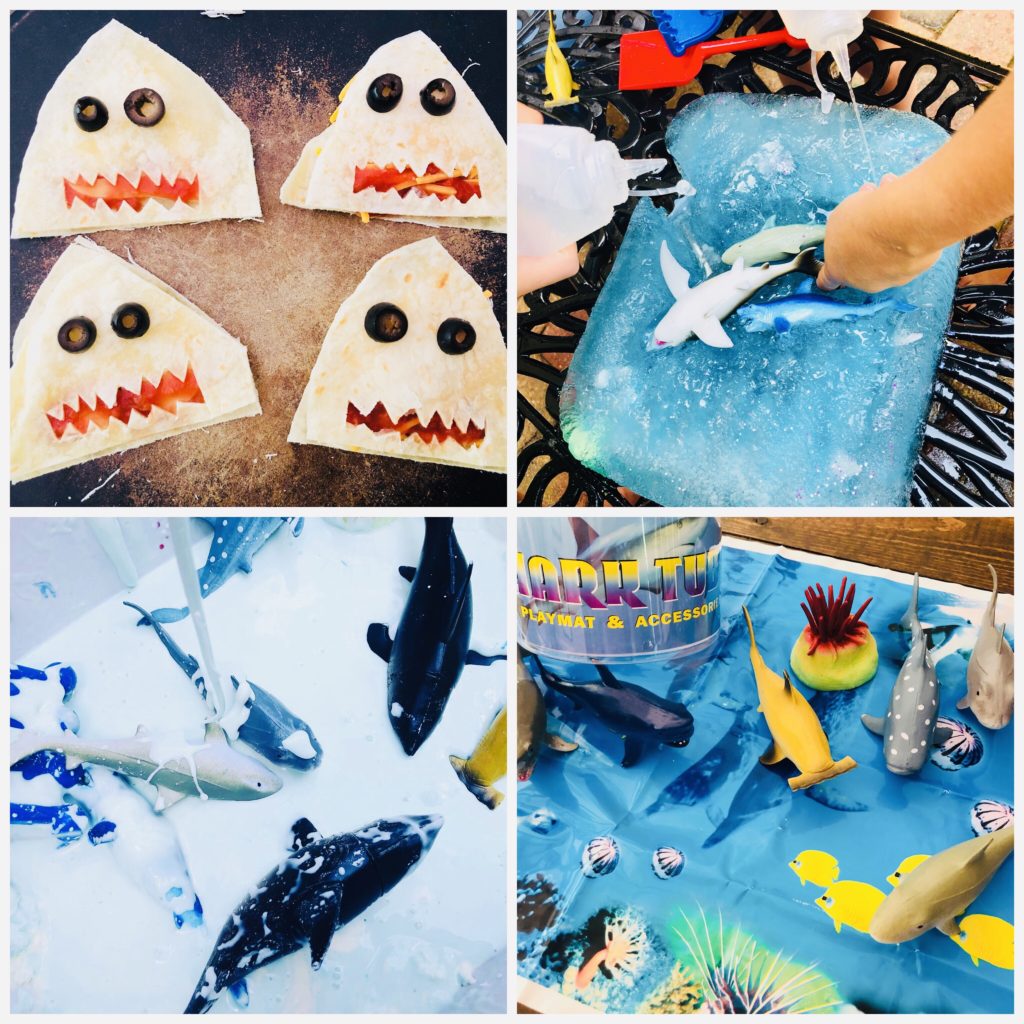 Shark Themed Crafts and Activities for Kids