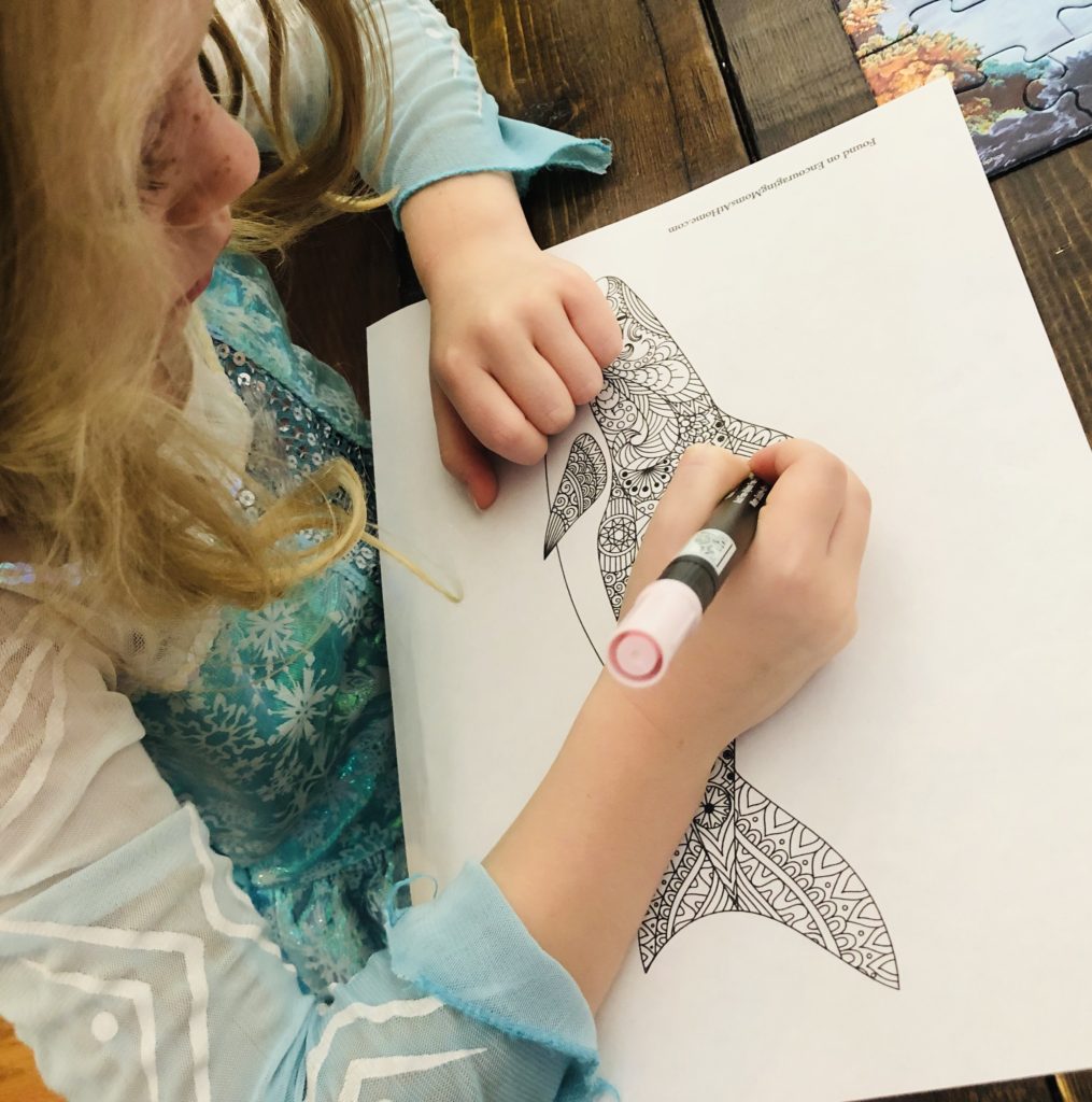 Free Shark Coloring Pages