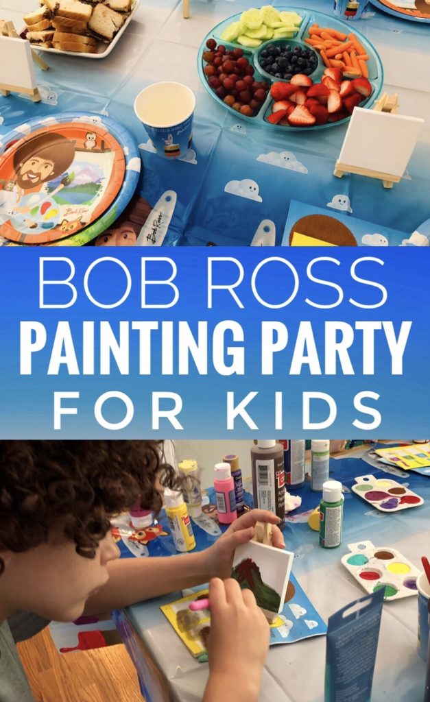 Bob ross paint party supplies sale