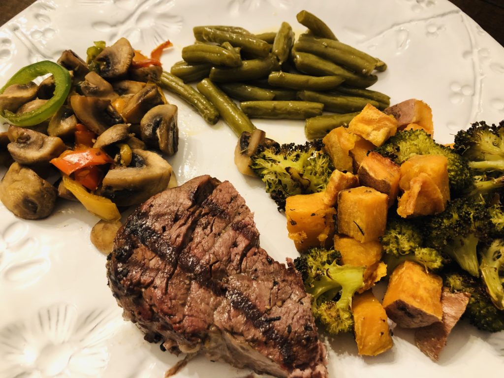 Whole30 Steak Dinner