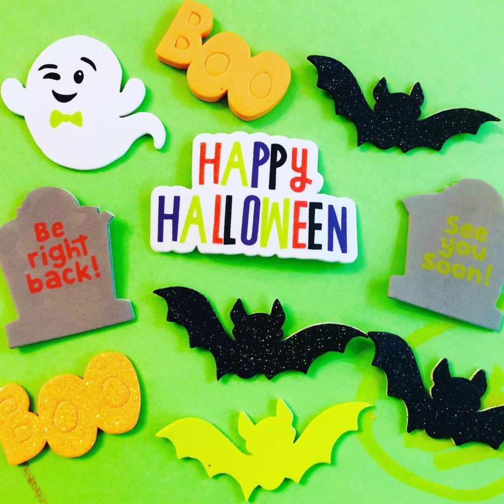 Halloween Foam Sticker Craft