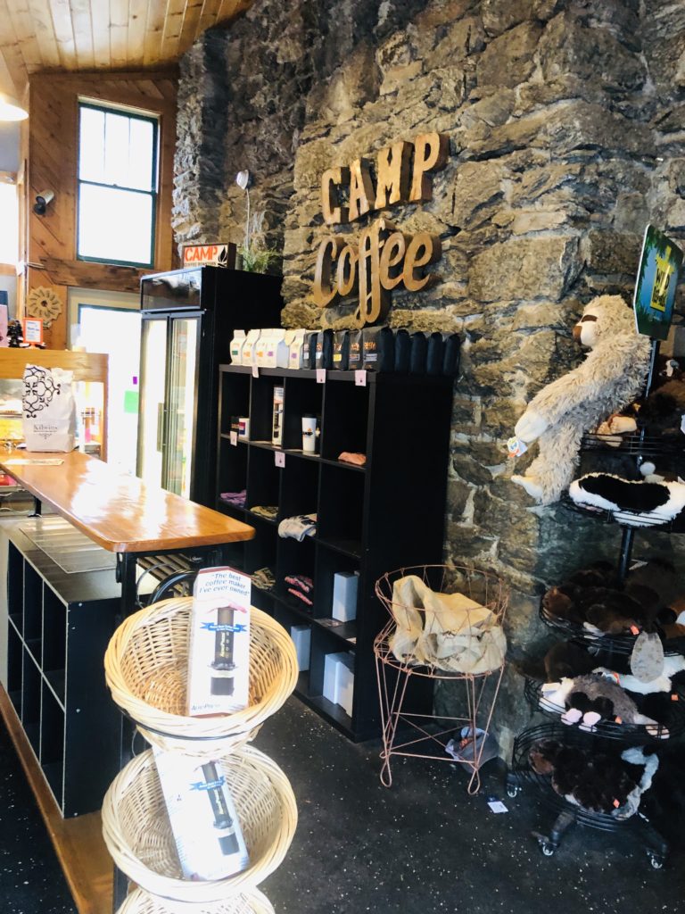 Camp Coffee in Blowing Rock