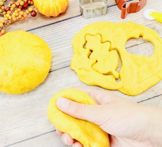 Pumpkin Play Dough