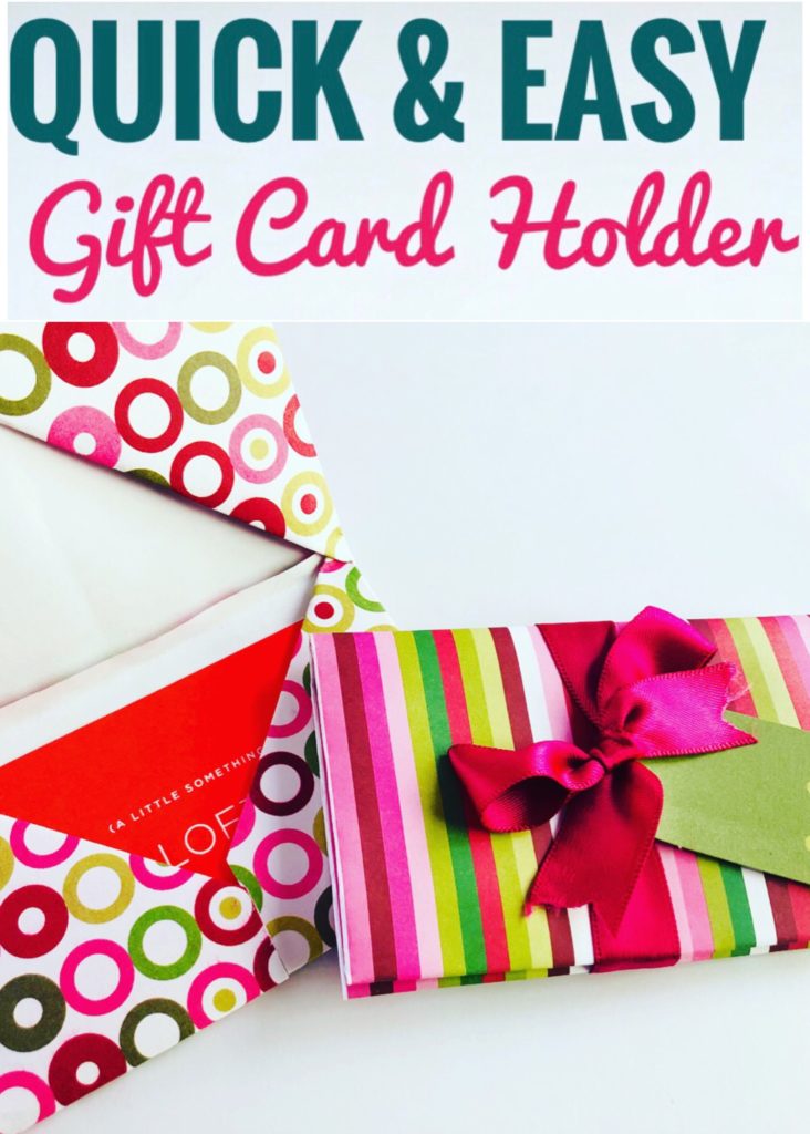 DIY Gift Card Holder