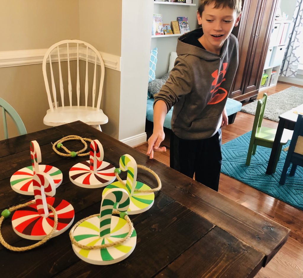 Candy Cane Ring Toss