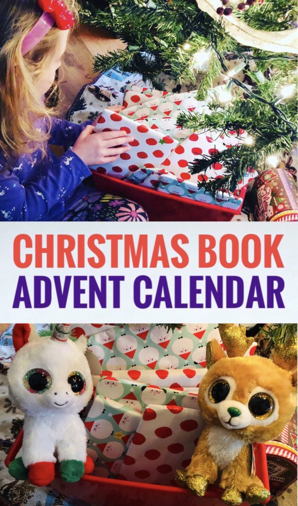 Start a fun family tradition this holiday season with a Christmas Book Advent Calendar. Use library books, dollar store books and books you have on hand.