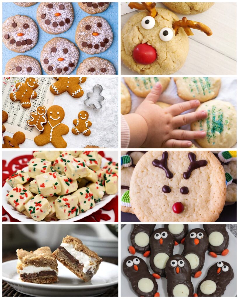 Easy Christmas Cookie Recipes to make with Kids