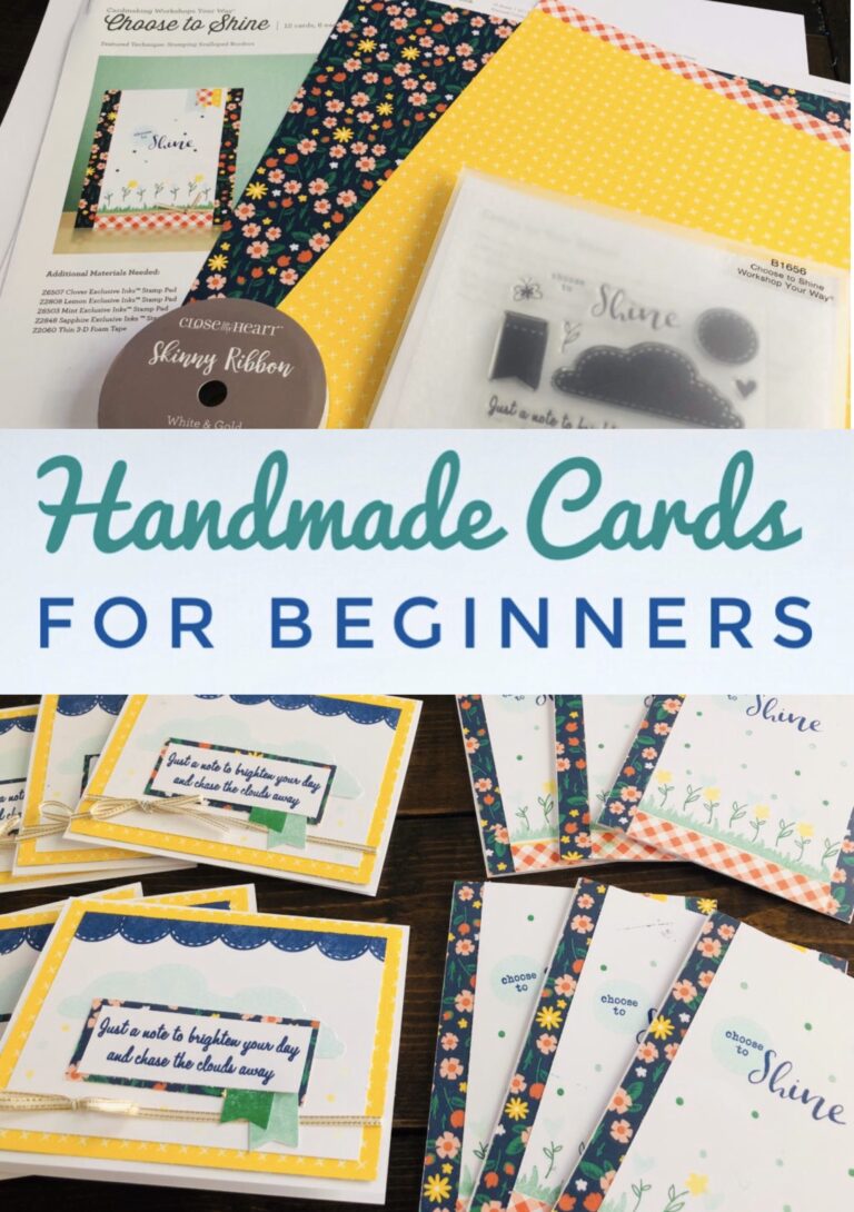 Start a New Hobby Cardmaking for Beginners Glitter On A Dime