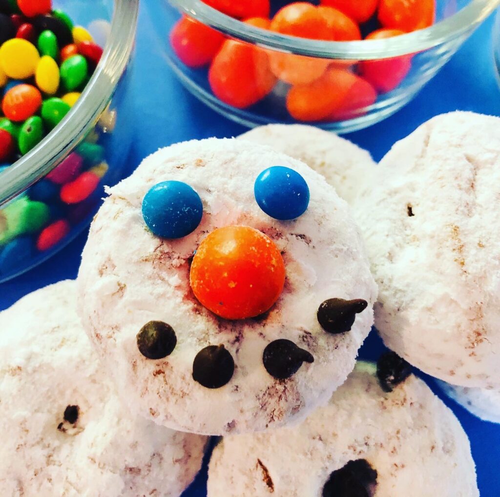 Snowman Donuts