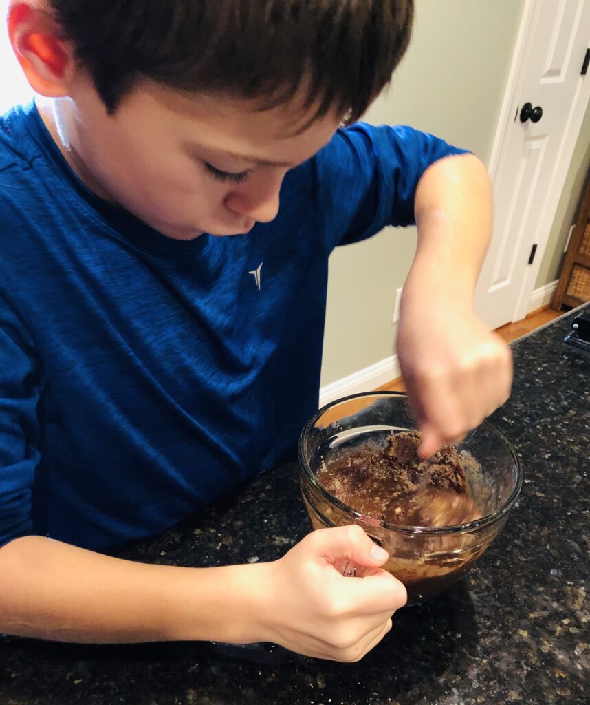 Baking Brownies with Kids