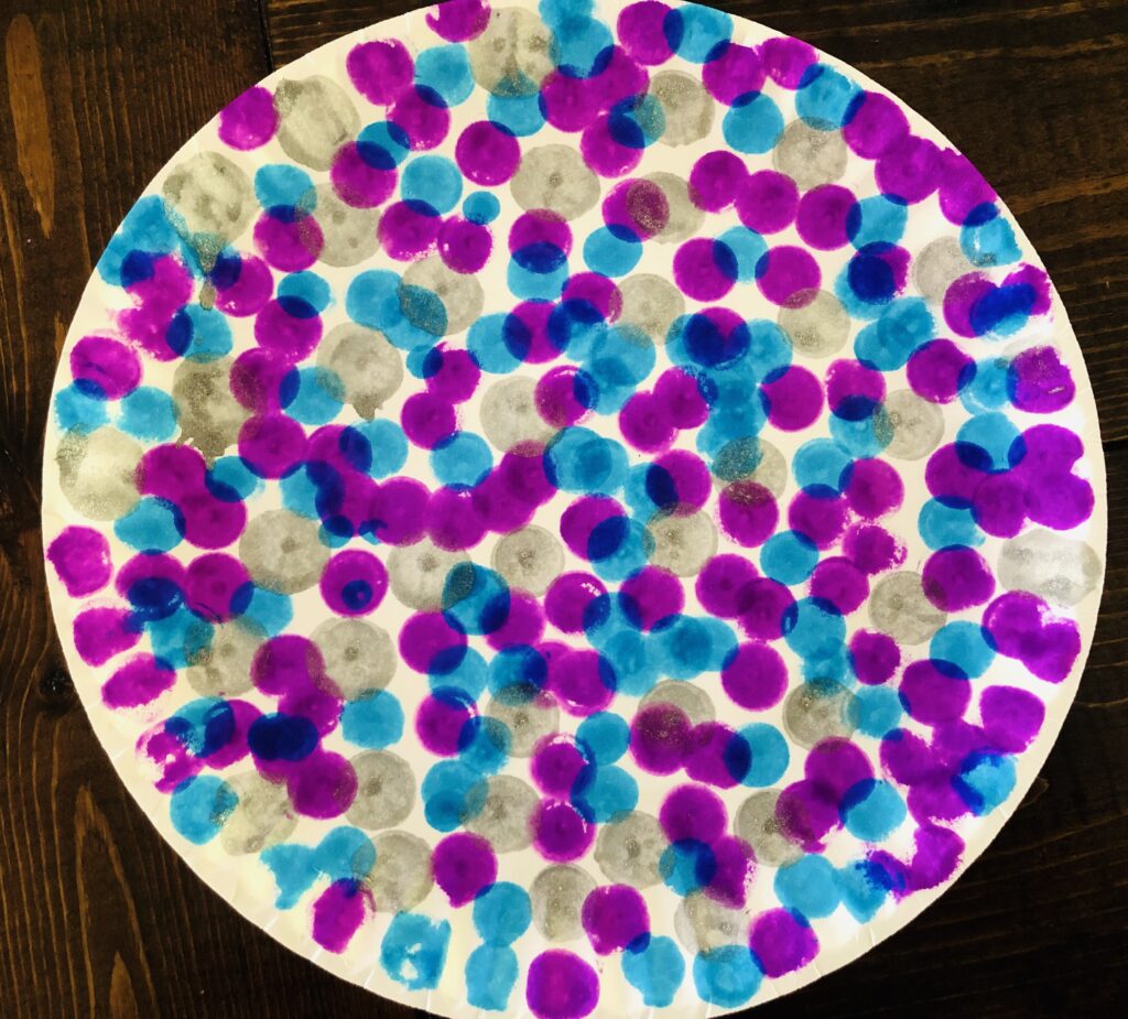 Dot Marker Paper Plate Craft