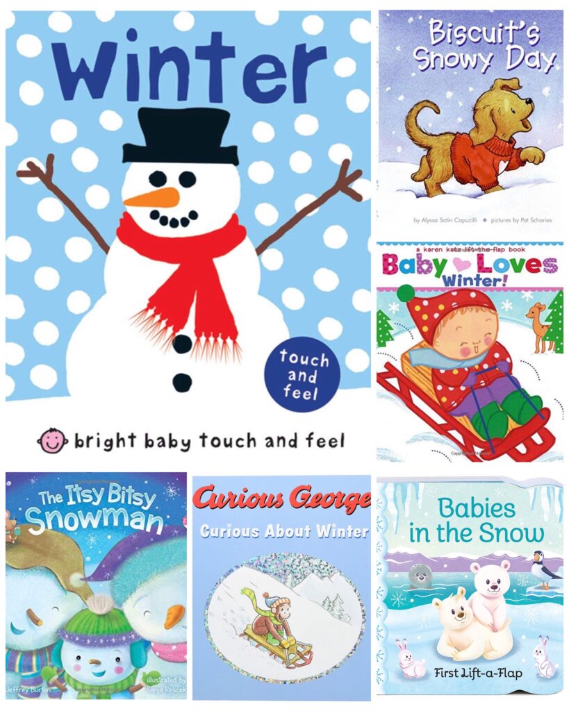 Toddler Board Books About Winter