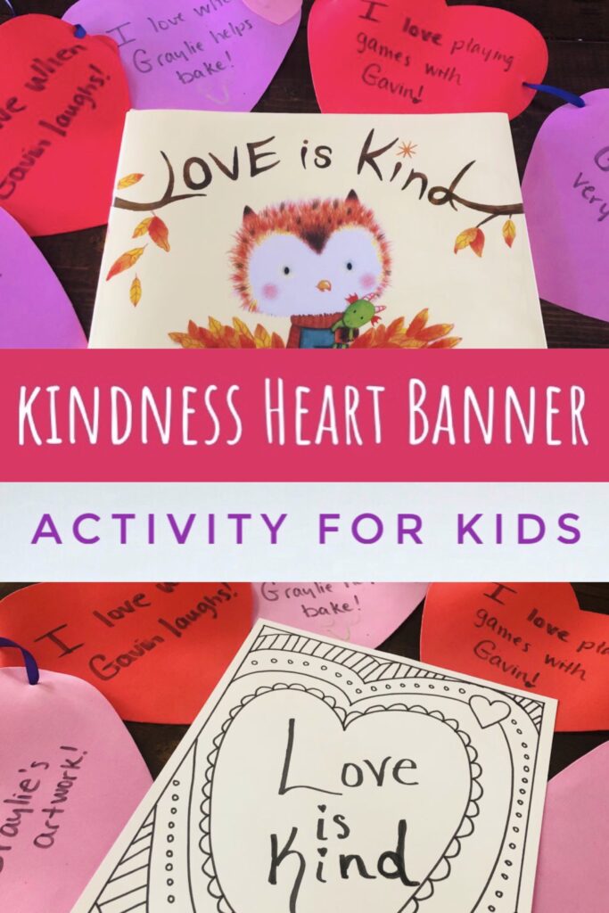 Heart Banner Kindness Activity