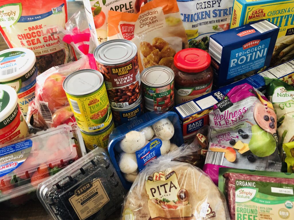 Aldi Budget Groceries for Family