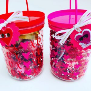 Dollar Tree Valentine Bucket gift idea for teachers