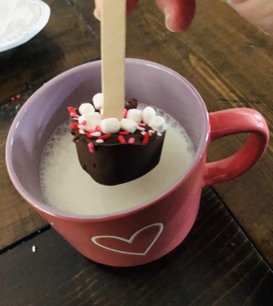 Valentine Heart Hot Chocolate Sticks