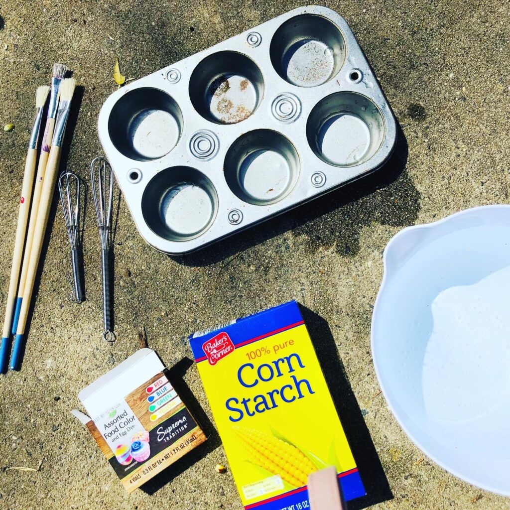 Sidewalk Paint Supplies