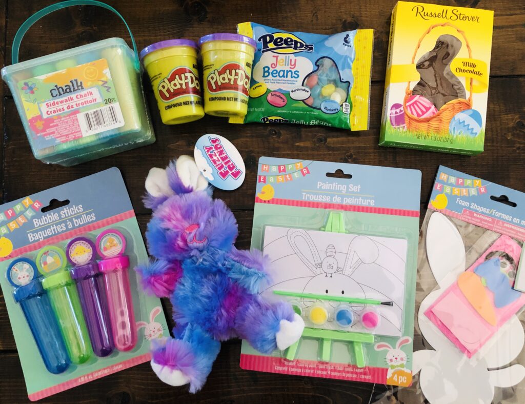 Easter Basket Stuffers from Dollar Tree