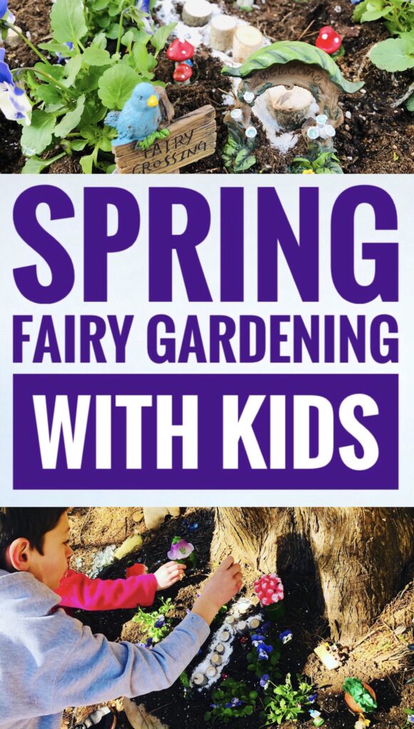 Spring Fairy Gardening with Kids