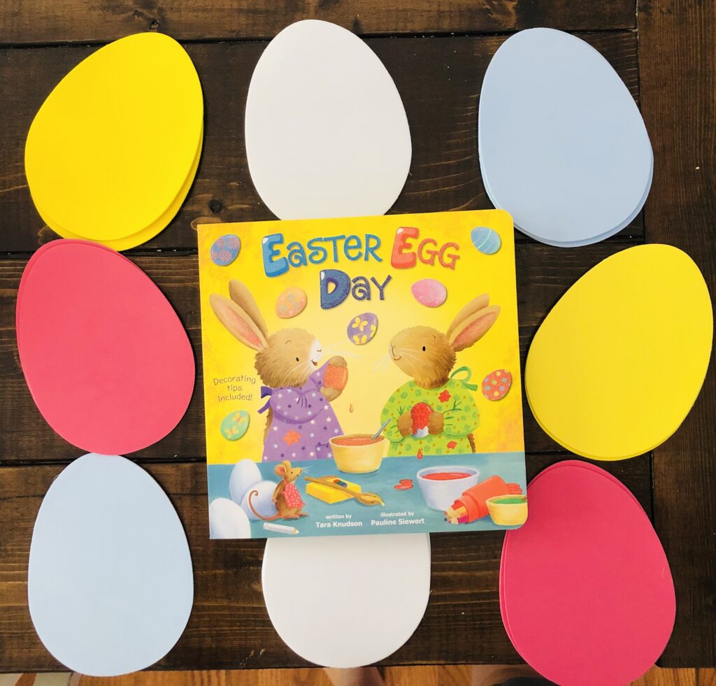 Easter Egg Day Book Activity Craft