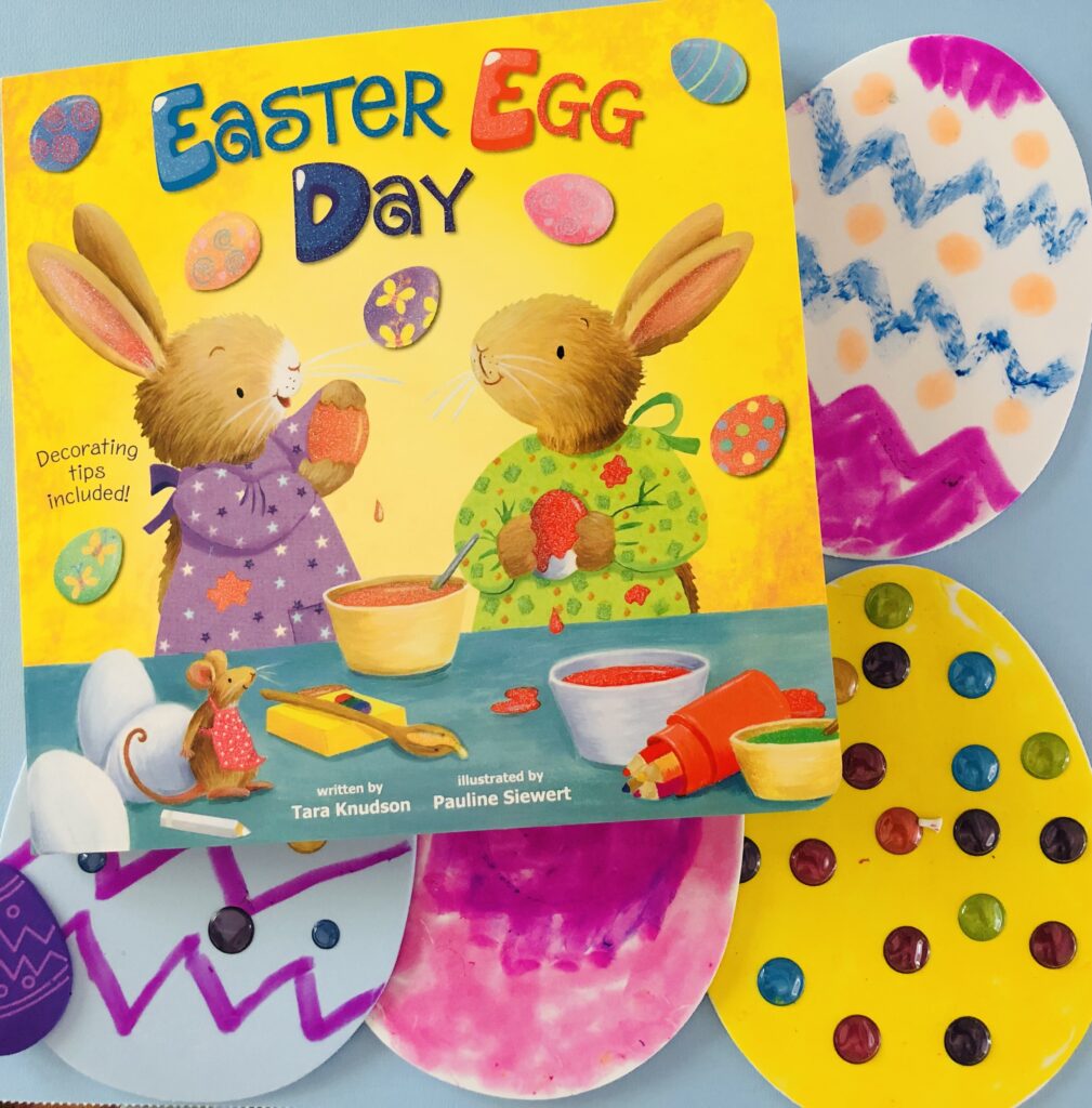 Foam Easter Egg Book Activity Craft