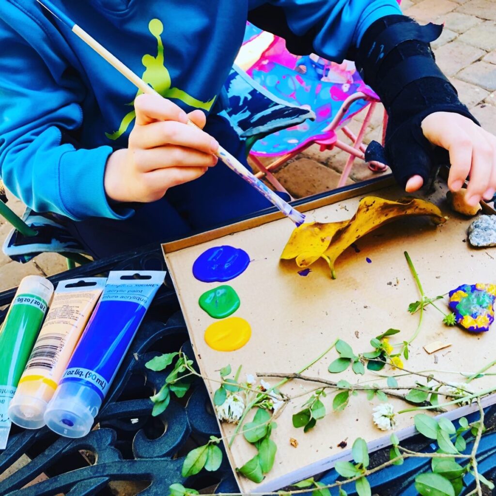 Kids Creating with Nature Activity