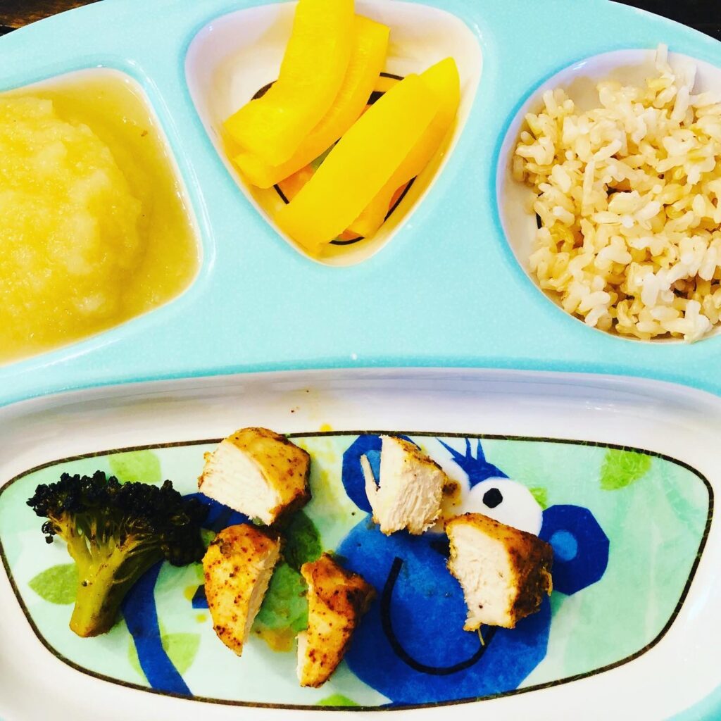 Deconstructed meals for kids