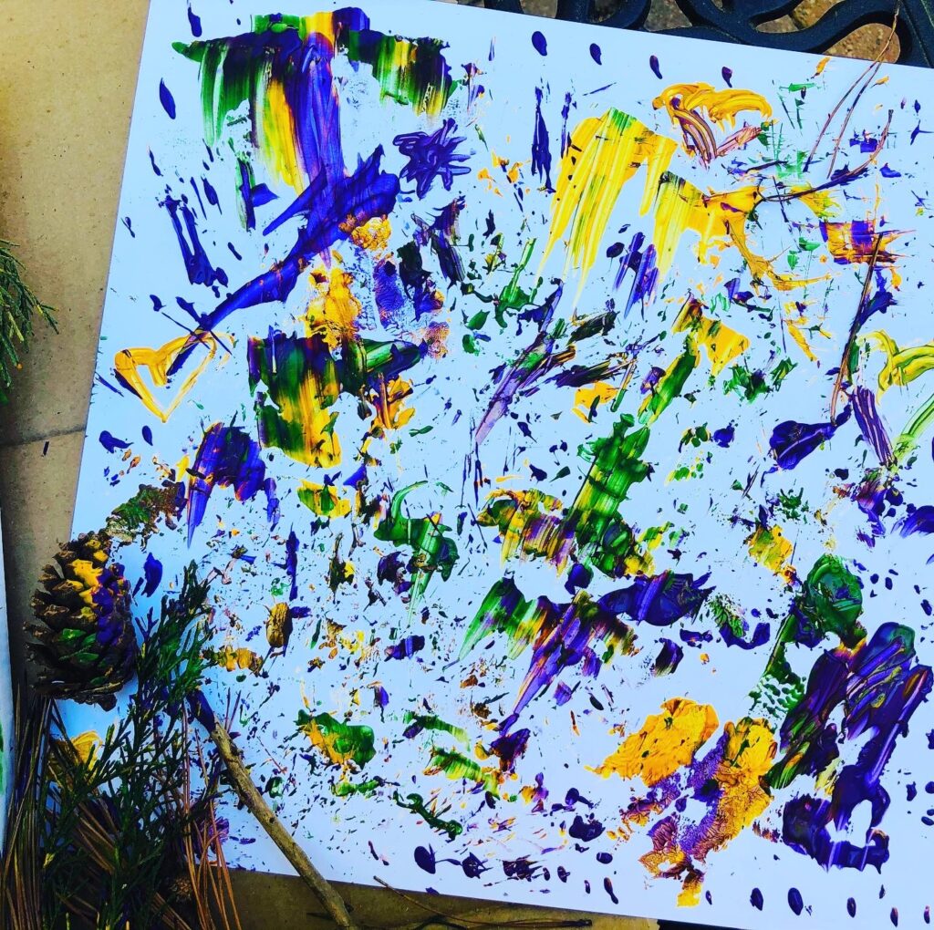 Painting with Nature for Kids