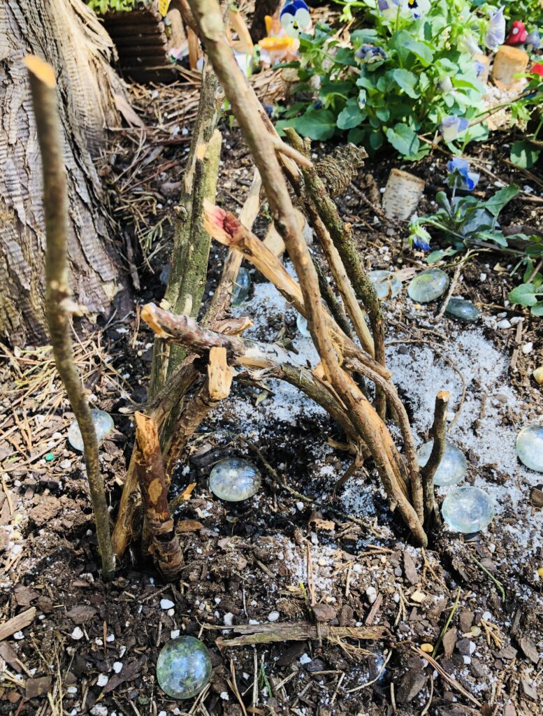 Building a Fairy House from Nature