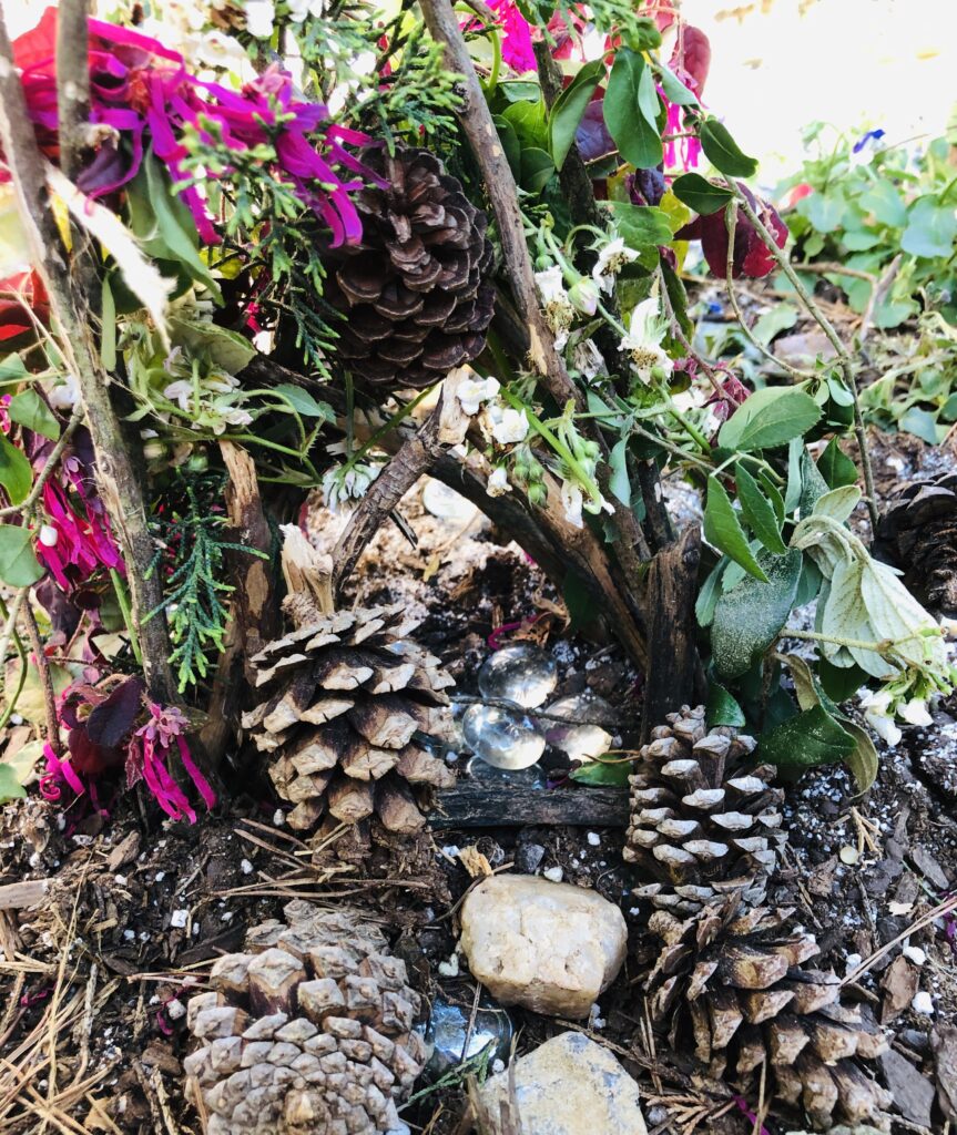 Nature Fairy House Building