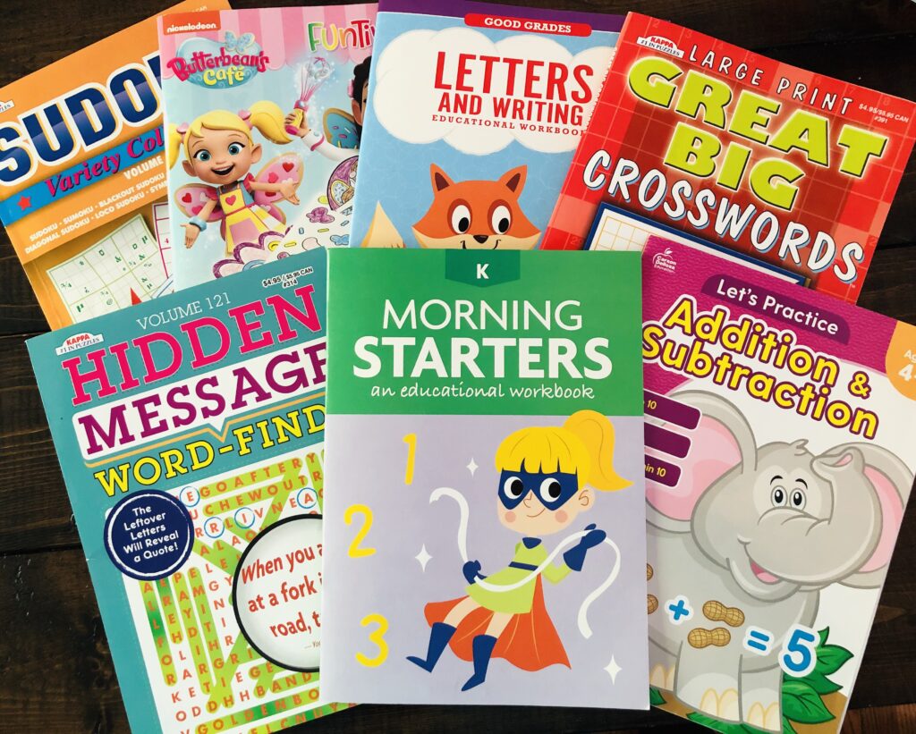 Best $1 Activity Books for Kids