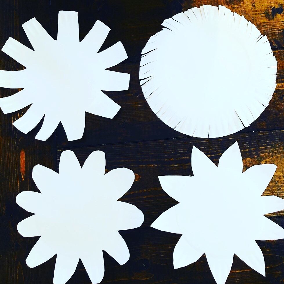 Paper Plate Flower Craft