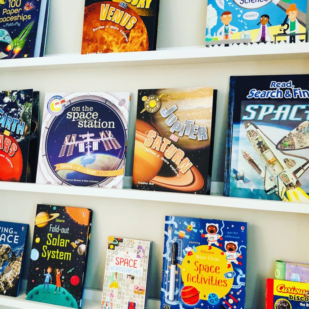 Space Themed Books for Kids