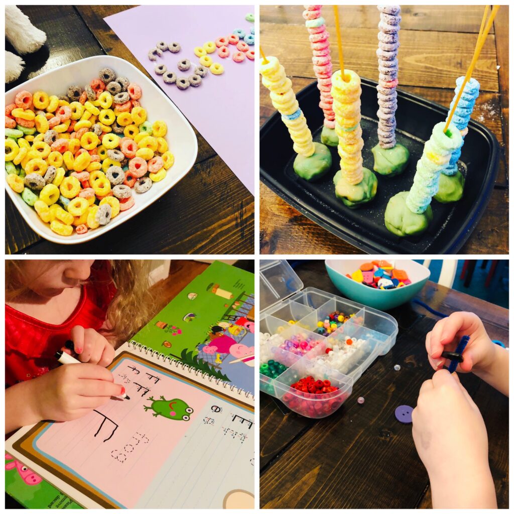 Easy Set Up Preschool Activities