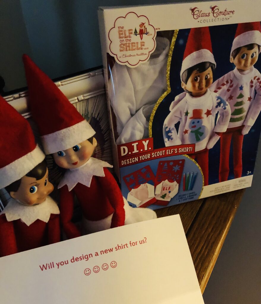 Easy Elf on the Shelf Idea and Activity