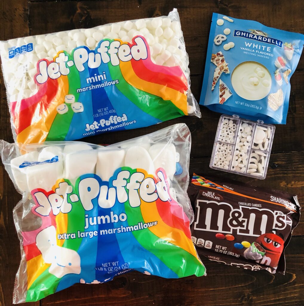 Polar Bear Marshmallow Supplies