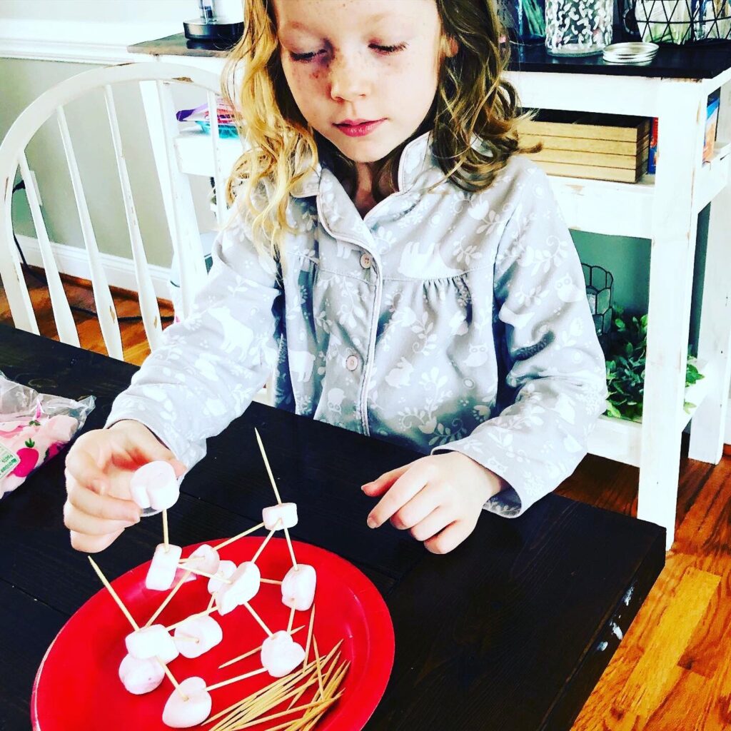 Building with Marshmallows and Toothpicks