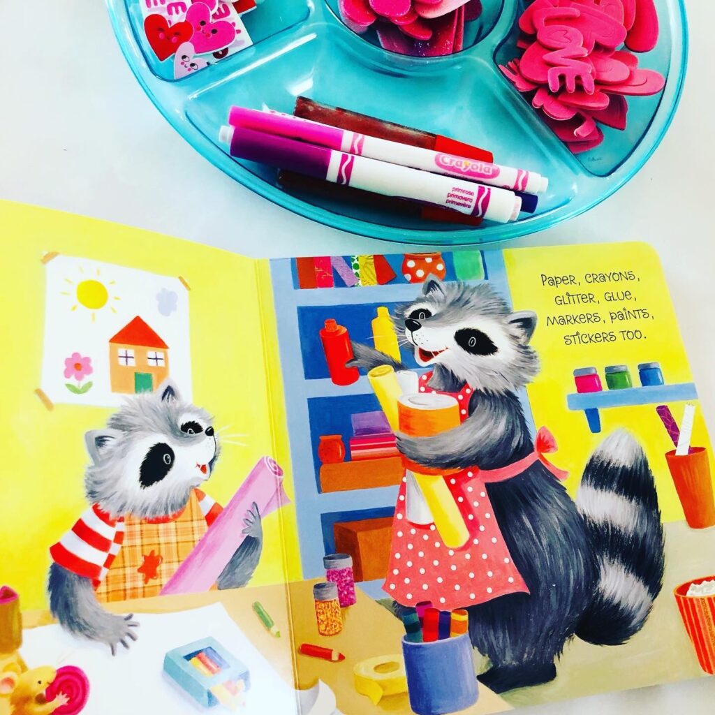 Valentine Book Activity for Preschoolers