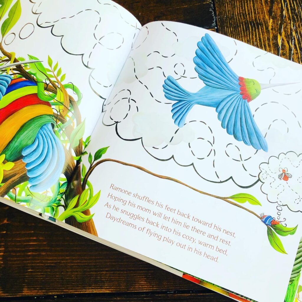 Beautiful Children's Book about Birds and separation anxiety