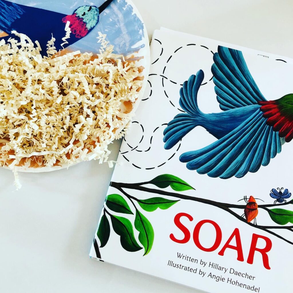 Paper Plate Bird Nest Craft and Book Review